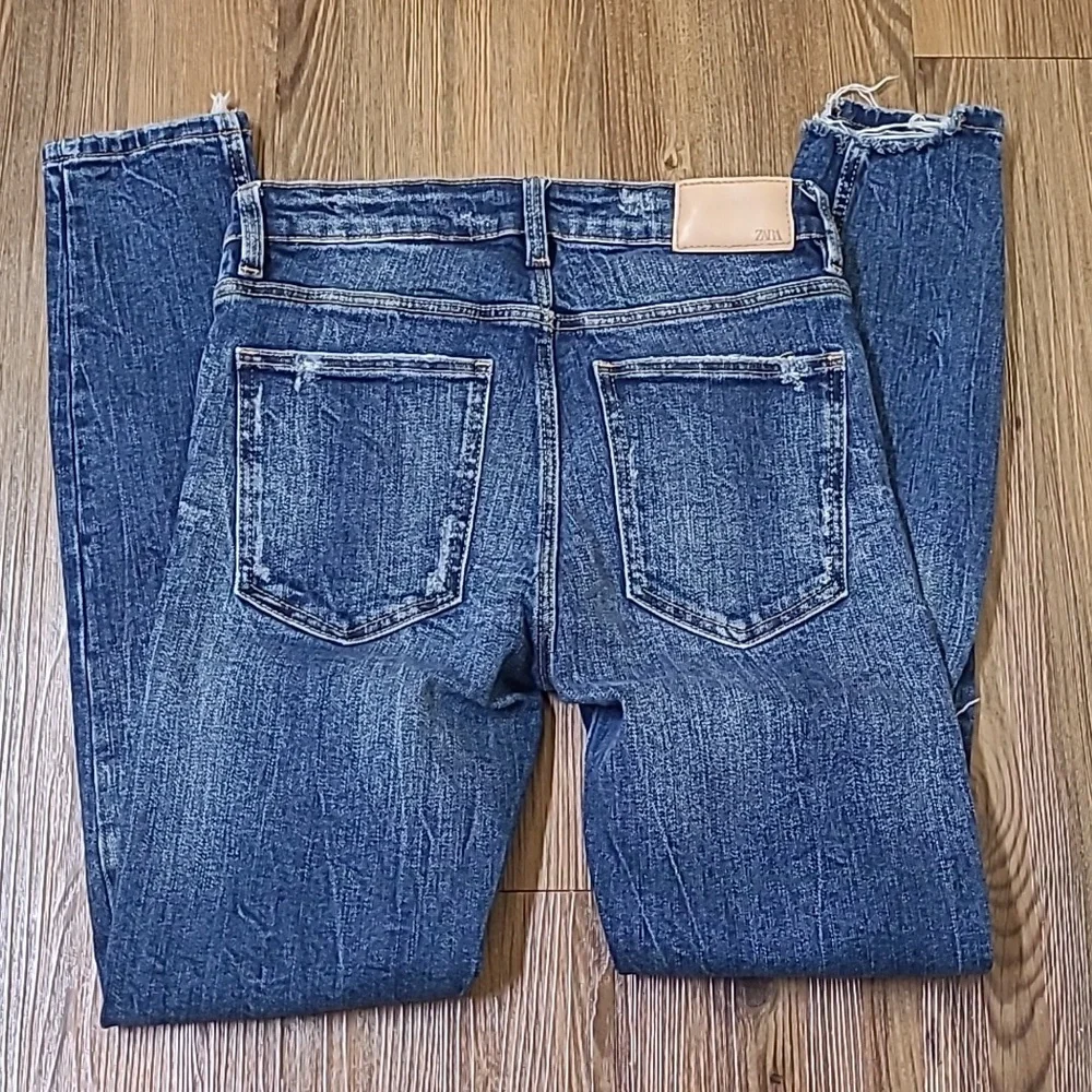 Zara Dark Blue‎ Denim Jeans